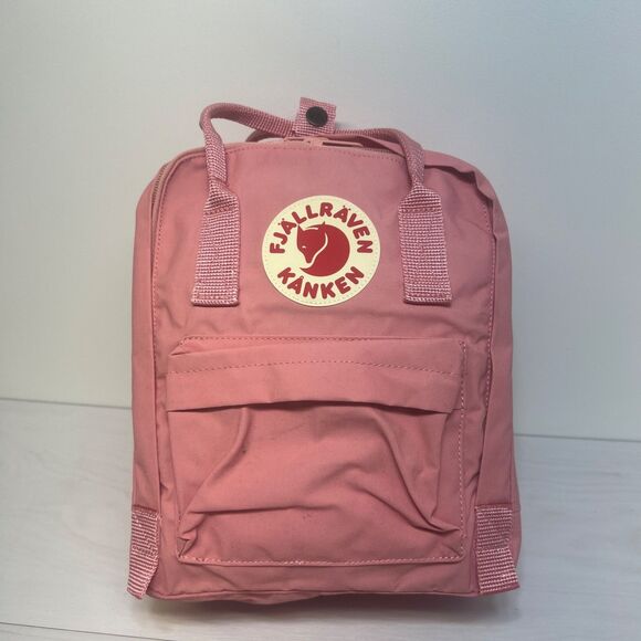 Fjallraven Kanken Mini Backpack Light Pink 10x8" - Picture 1 of 13